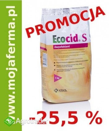 Dezynfekcja ogólna : ECOCID S 1kg - promocja 25%