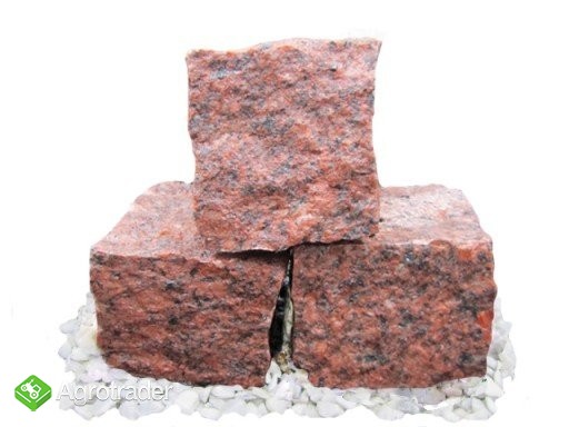 Kostka granitowa czarna i czerwona - zdjęcie 2