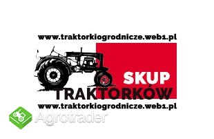 Skup miniciągników, skup traktorków ogrodniczych,skup ciągników