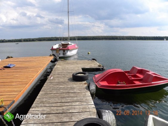 Noclegi i wypoczynek bezpośrednio nad jeziorem powidzkim  w Ostrowie - zdjęcie 4