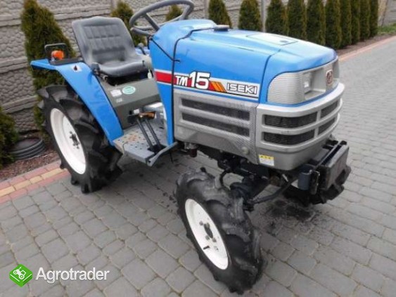  Iseki TM15 15KM 4x4 mini traktor traktorek ładowarka Kubota Yanmar 