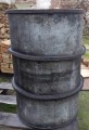 Beczki stalowe ocynkowane z obręczami 200 i 500 litrów
