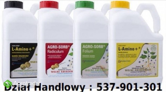 Polskie Aminokwasy, Biostymulator Agro-Sorb  L-AMINO +   5L - zdjęcie 1