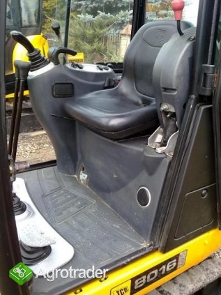 JCB 8016 2005 rok 1,5t *** mini koparka używana - zdjęcie 4