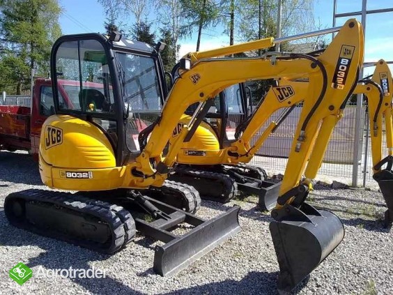 Minikoparka JCB 8032 ZTS - 2006 rok
