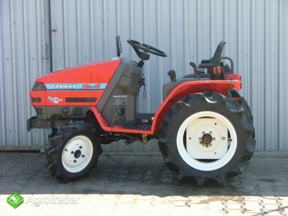 Mini Traktorek YANMAR Ke-4D kubota 14,5KM 4x4 - zdjęcie 1