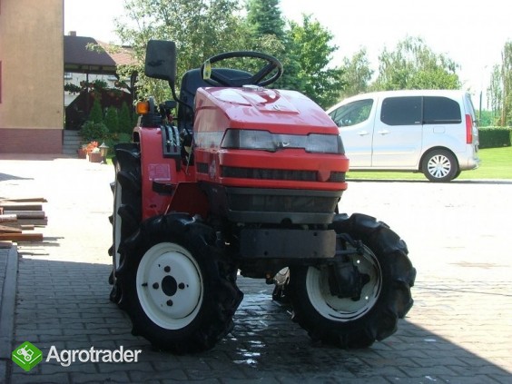 Mini Traktorek YANMAR Ke-4D kubota 14,5KM 4x4 - zdjęcie 3