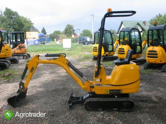 Minikoparka JCB Micro 8008 z 2012 roku - sprzedam