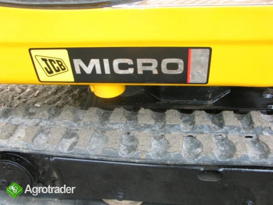 Minikoparka JCB Micro 8008 z 2012 roku - sprzedam - zdjęcie 5