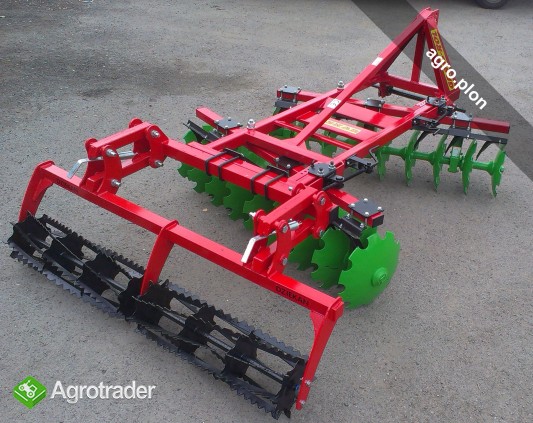 Brona talerzowa Grass-rol Talerzówka WZMOCNIONA Transport cała Polska - zdjęcie 3