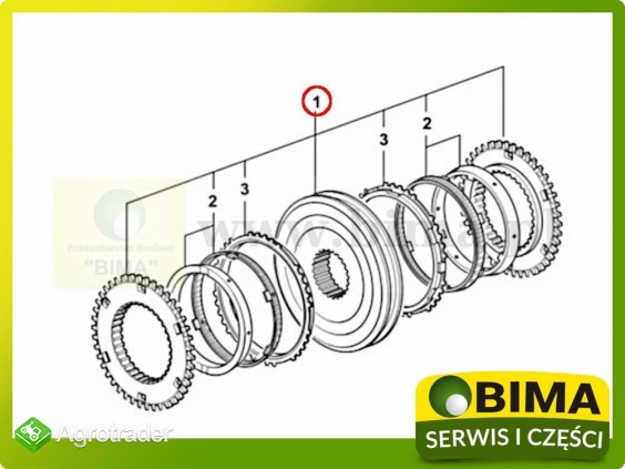 Synchronizator rewersu Lamborghini R3.100,R3.105 - zdjęcie 1