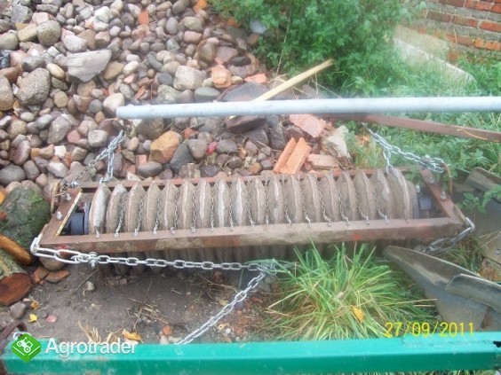 pług 4 skibowy grudziąc duży+wał - zdjęcie 4